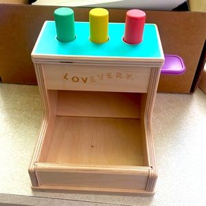 Lovevery wooden peg drop